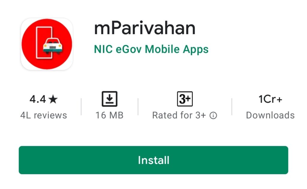 Download M- Parivahan App