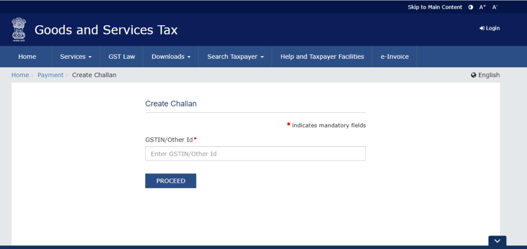 GST Login Portal