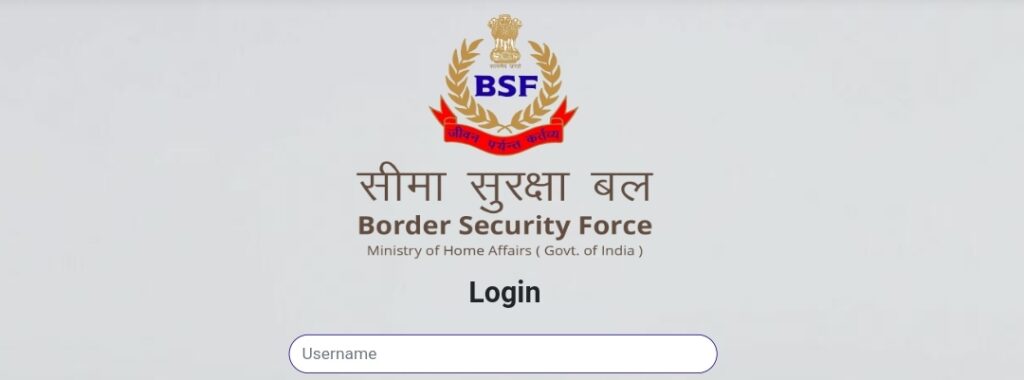 BSF Pay Slip Login 