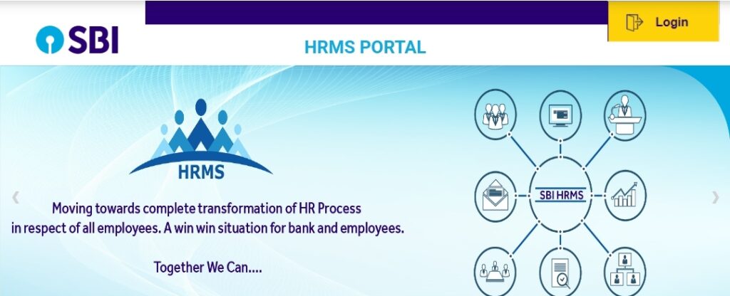 SBI HRMS portal