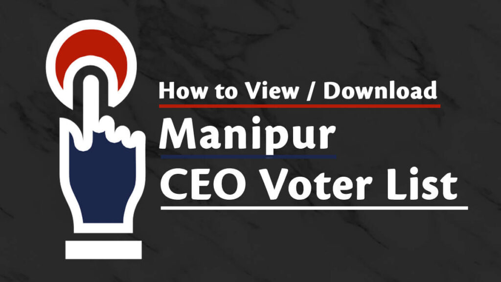Manipur Voter List