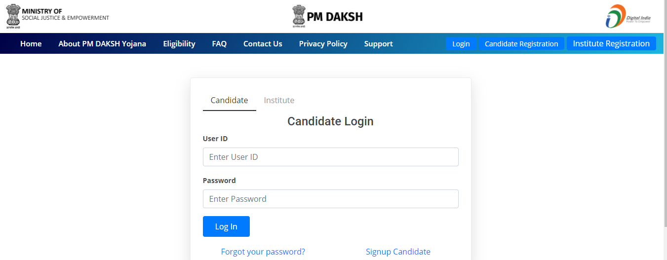 PM Daksh Yojana 2023- Registration & Login at PM Daksh Portal