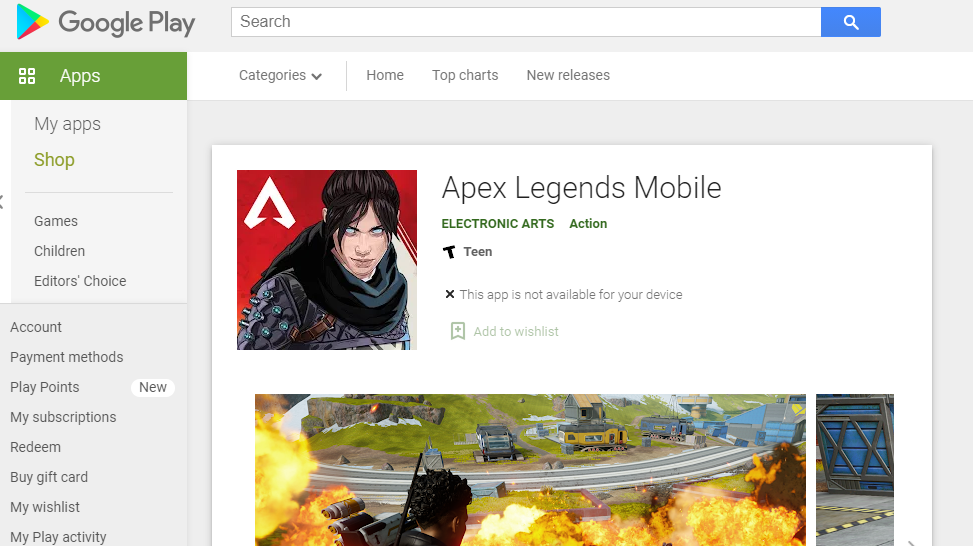 Apex Legends Mobile Pre Registration 