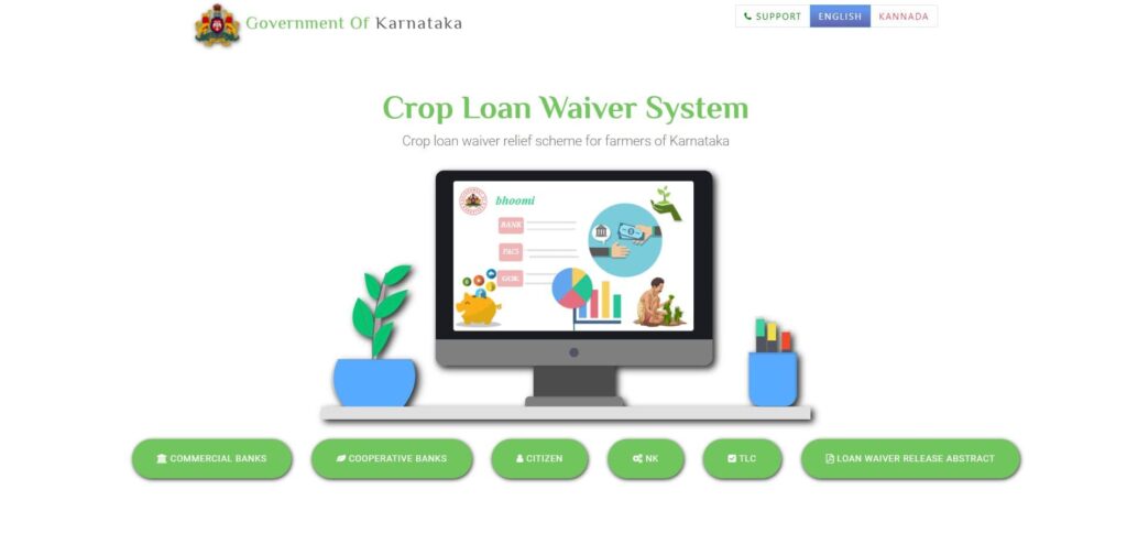 Procedure To Check Report Of Karnataka Crop Loan Waiver List 