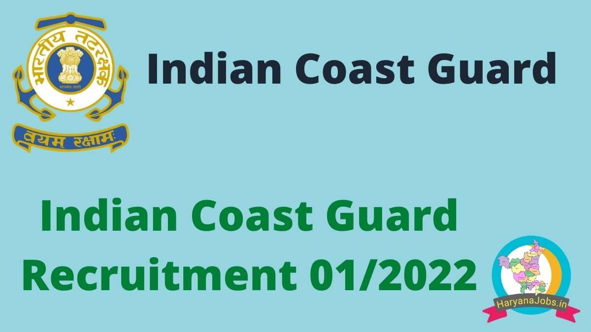 Indian Coast Guard Navik 2024 Apply Online, Exam Date