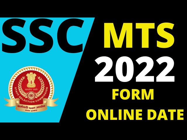 SSC MTS 2022