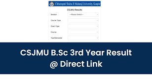 CSJM BSc 3rd Year Result