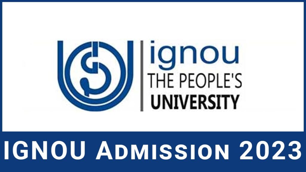 IGNOU Admission Form 2023