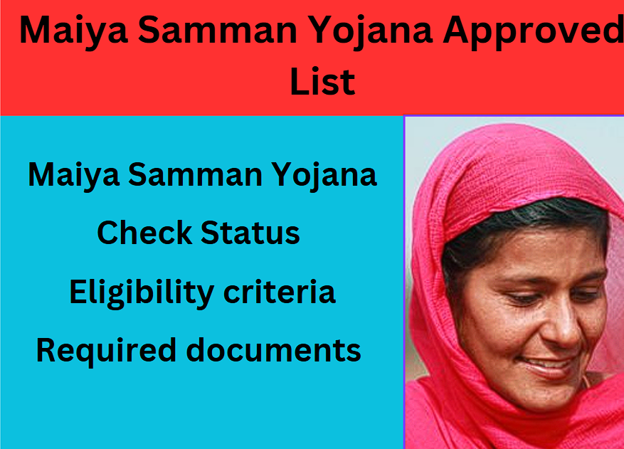 Maiya Samman Yojana List