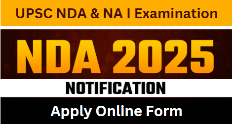 UPSC NDA 1 Examination Notification