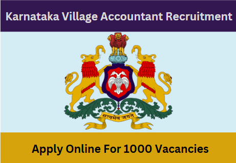 Karnataka Village Accountant Recruitment