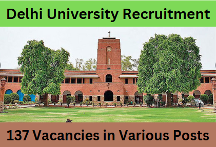 Delhi University Recruitment