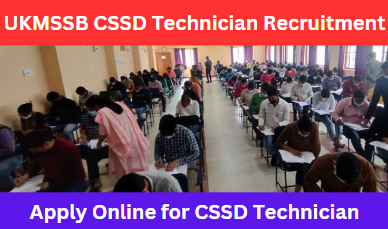 UKMSSB CSSD Technician Recruitment
