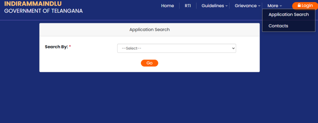 Indiramma Illu L1 L2 L3 Application Status 