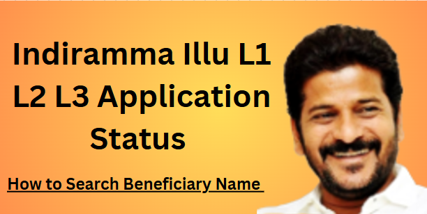 Indiramma Illu L1 L2 L3 Application Status