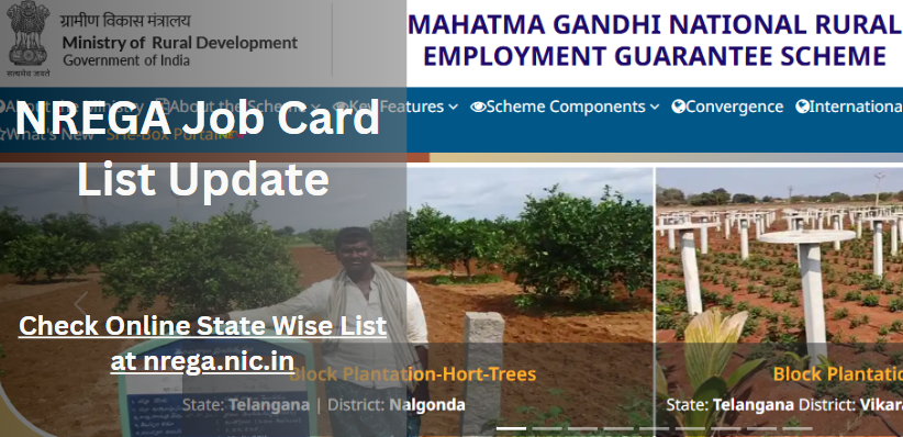 NREGA Job Card List Update